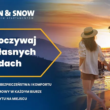 شقة Polwysep Dziwnow, Sun & Snow Dziwnów